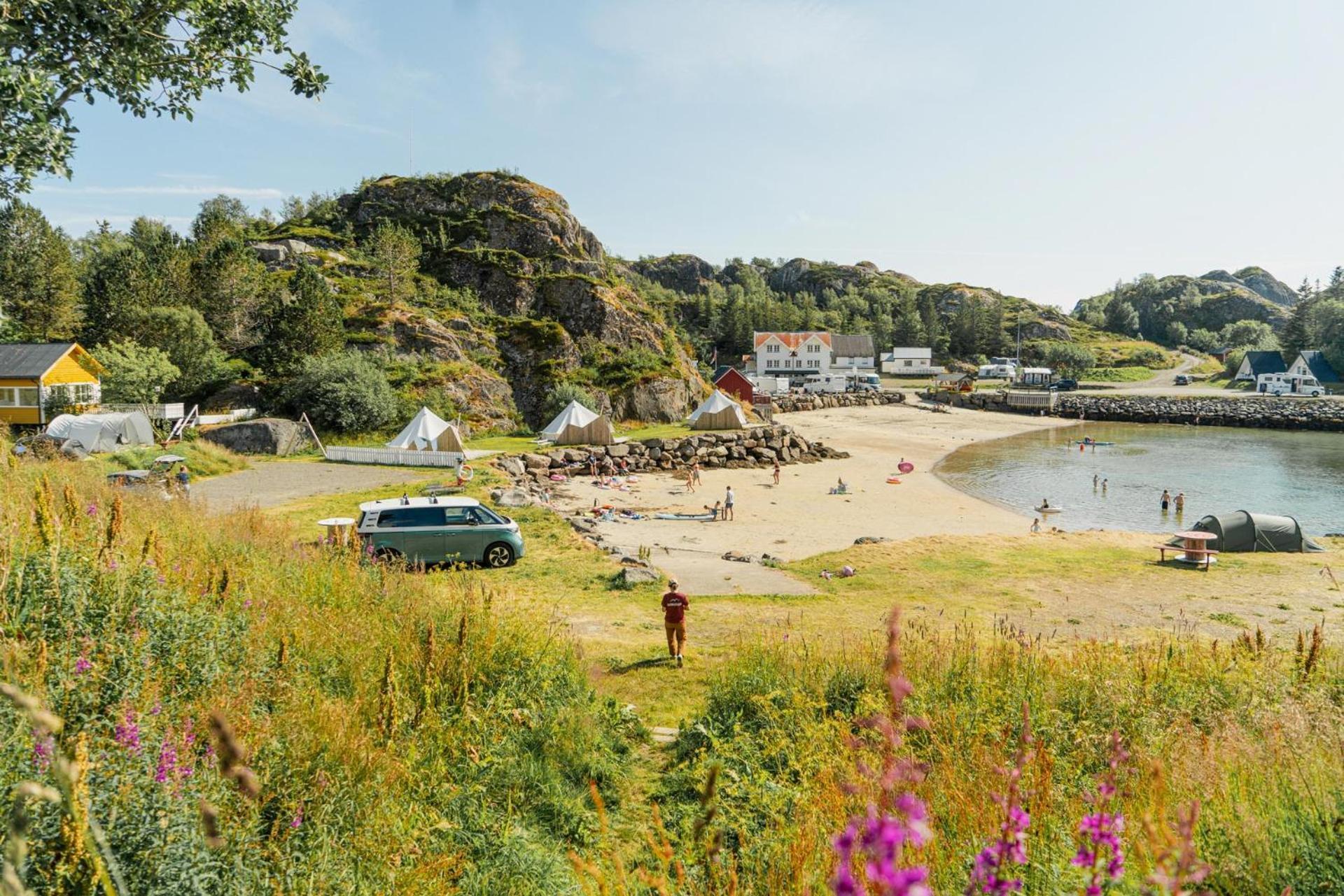 Skårungen - Hotel, Cabins&Camping Kabelvåg Exteriör bild
